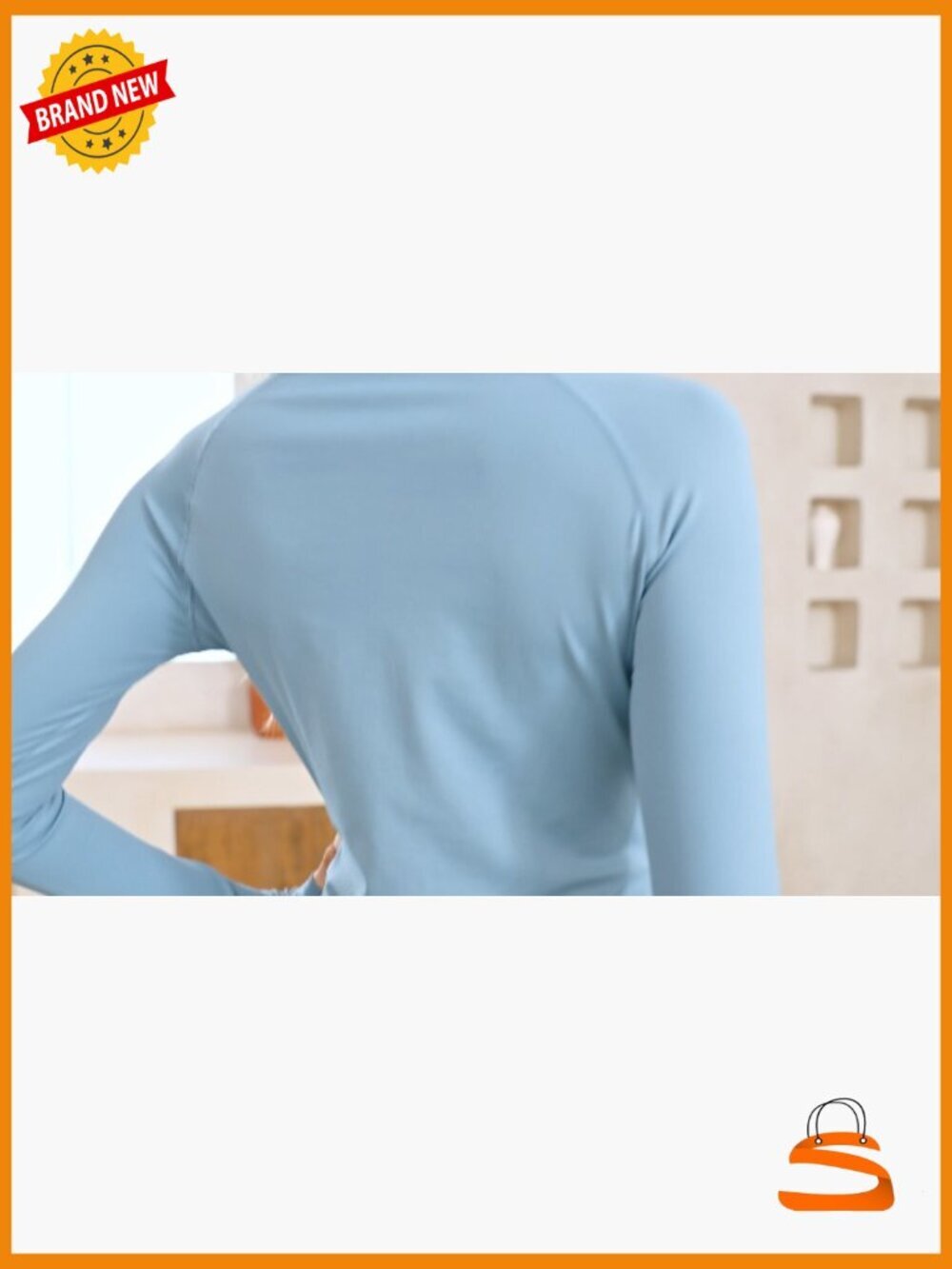 4 Pack Long Sleeve Compression Shirts Women Athletic Yoga Gym Top - Picture 6 of 6